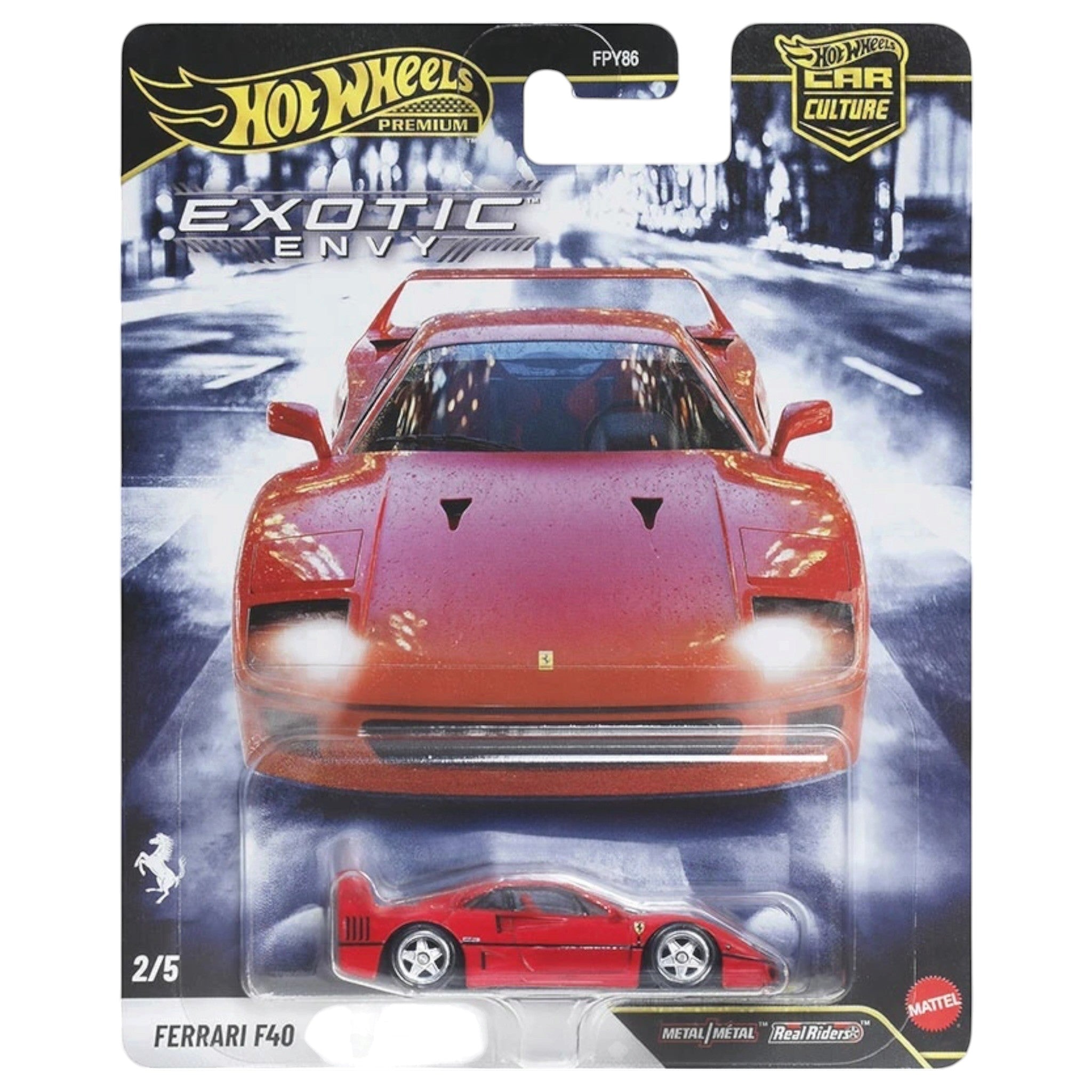 Hot Wheels 2027 - Pre-Order - Exotic Envy - Ferrari F40