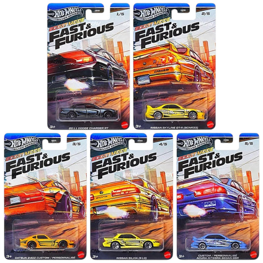 Hot Wheels 2027 - Fast & Furious - Pre-Order - Boost Mode Set - HNR88-956S