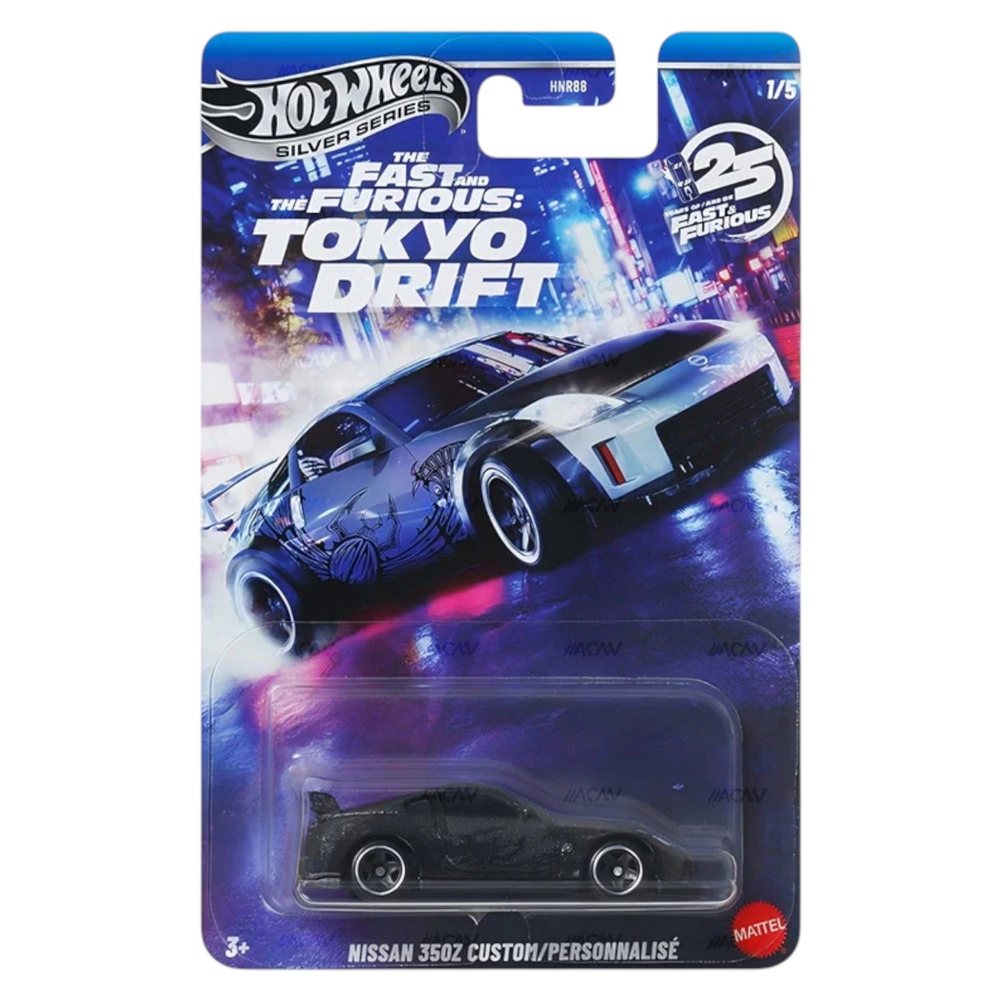 Hot Wheels 2026 - Fast & Furious - Nissan 350Z Custom - Tokyo Drift 25th Anniversary - JBK05