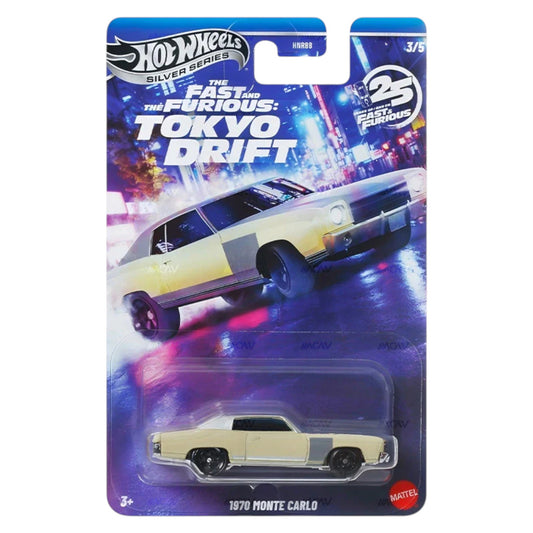 Hot Wheels 2026 - Fast & Furious - 1970 Monte Carlo - Tokyo Drift 25th Anniversary -