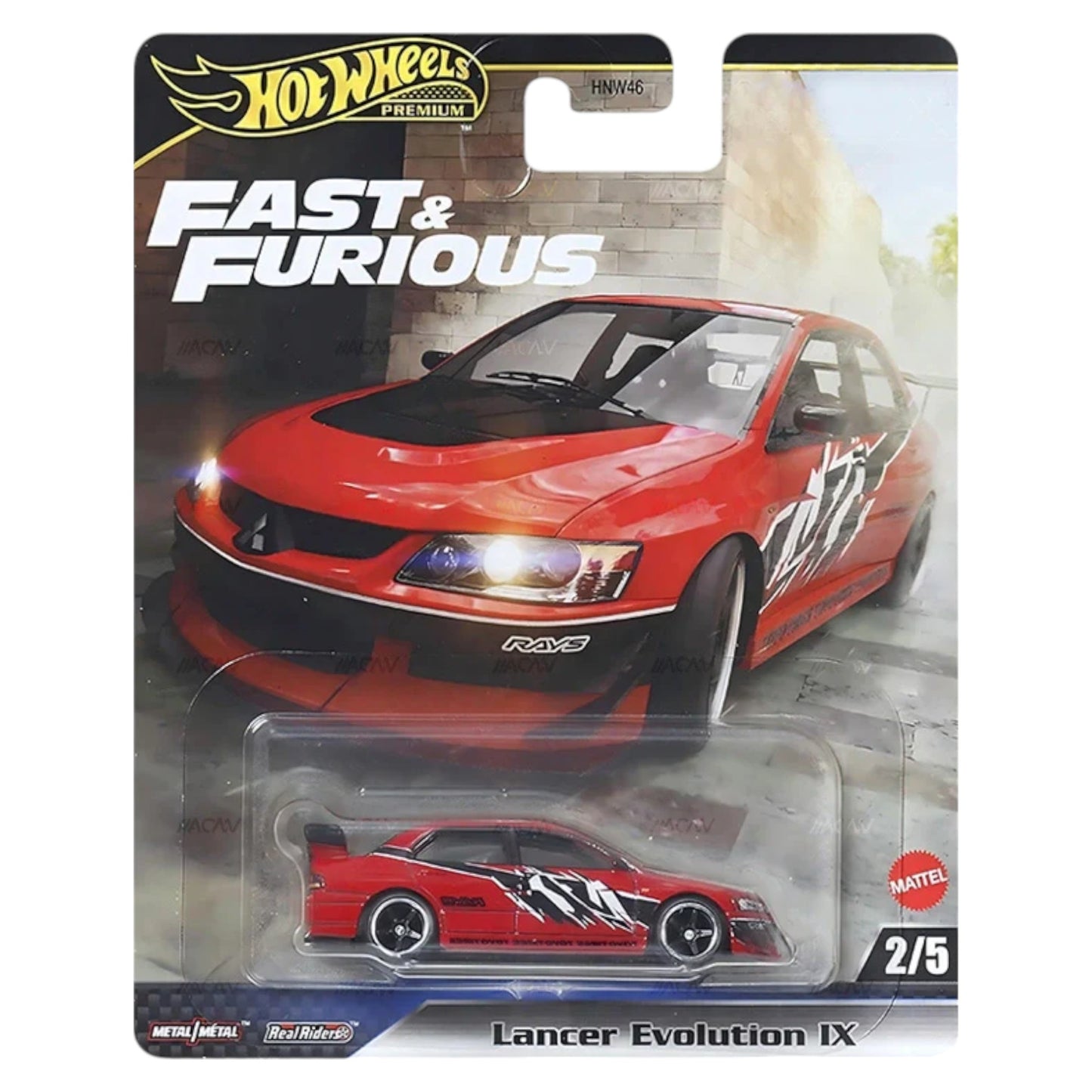 Hot Wheels 2025 - Fast & Furious - Pre-Order - Mitsubishi Lancer Evolution IX - JBM02