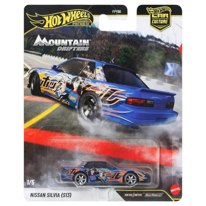 Hot Wheels 2027 - Pre-Order - Mountain Drifters - Nissan Silvia (S13)