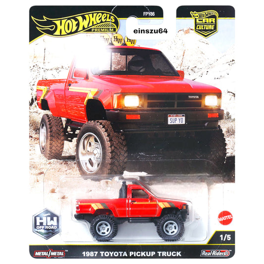 Hot Wheels 2025 - Off Road - 1987 Toyota pick-up Truck - JBK73