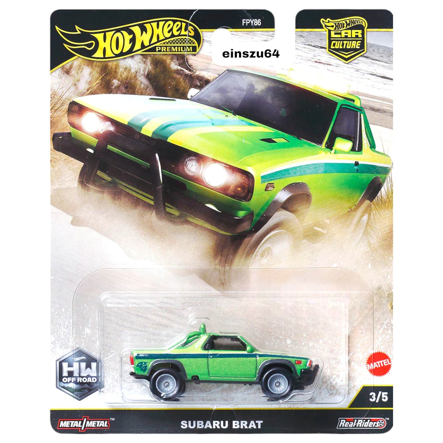 Hot Wheels 2025 - Off Road - Subaru BRAT - JBK72