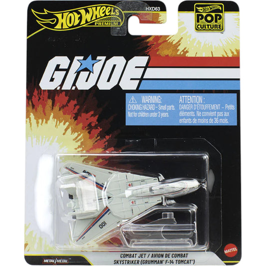 Hot Wheels 2026 - Pre-Order - Pop-Culture - Combat Jet Skystriker (Grumman F-14 Tomcat) G.I. Joe