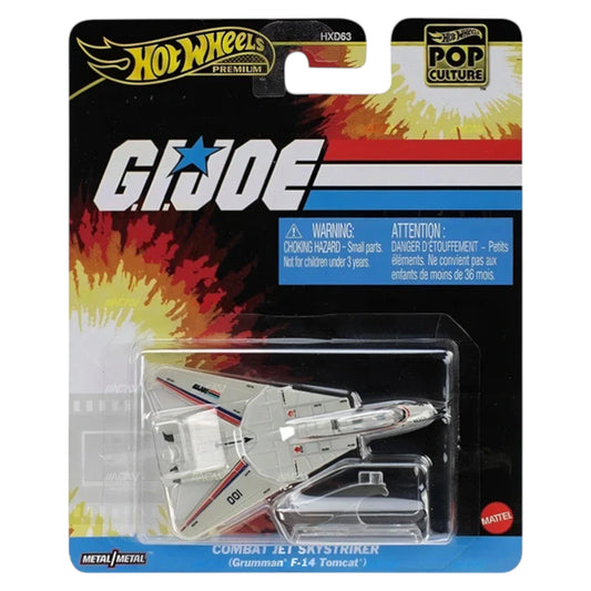 Hot Wheels 2025 - Pre-Order - Pop-Culture - G.I. Joe Combat Jet Skystriker -  Grumman F-14 Tomcat