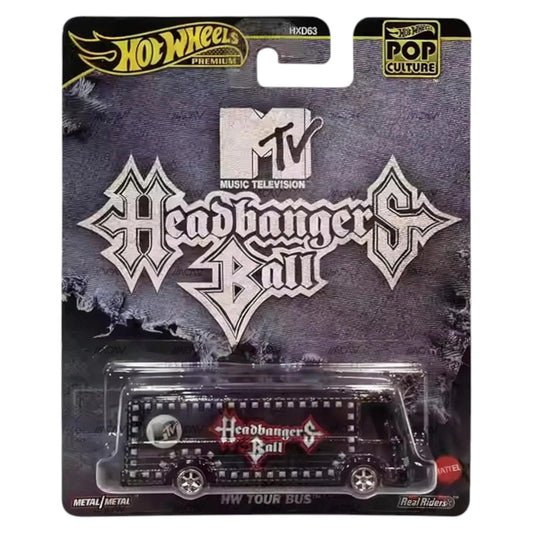 Hot Wheels 2025 - Pre-Order - Pop-Culture - HW Tour Bus (MTV Headbangers Ball)