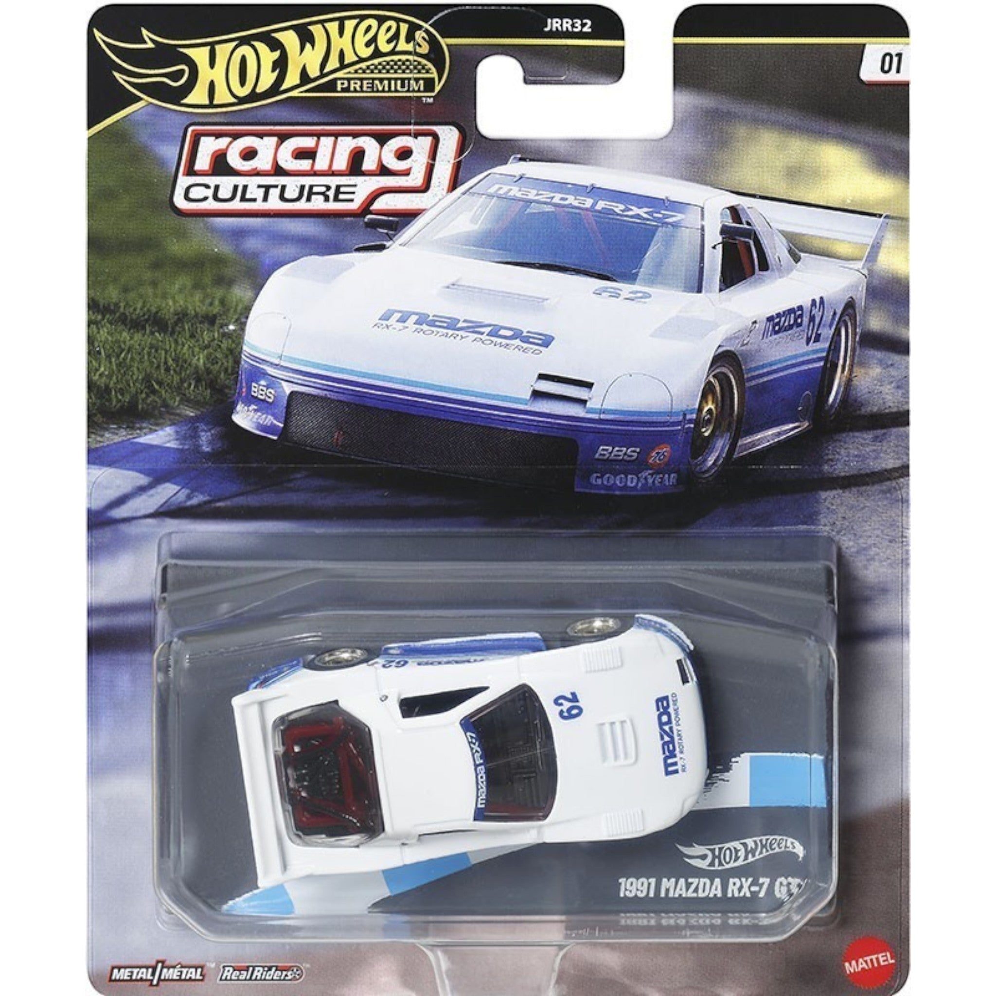 Hot Wheels 2027 - Pre-Order - Racing Culture - 1991 Mazda RX-7 GTO