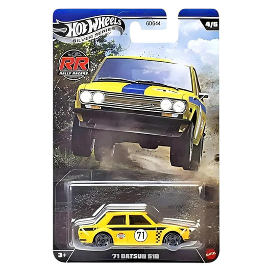 Hot Wheels 2026 - ´71 Datsun 510 - Rallye Racers - Silver Series - JKX64