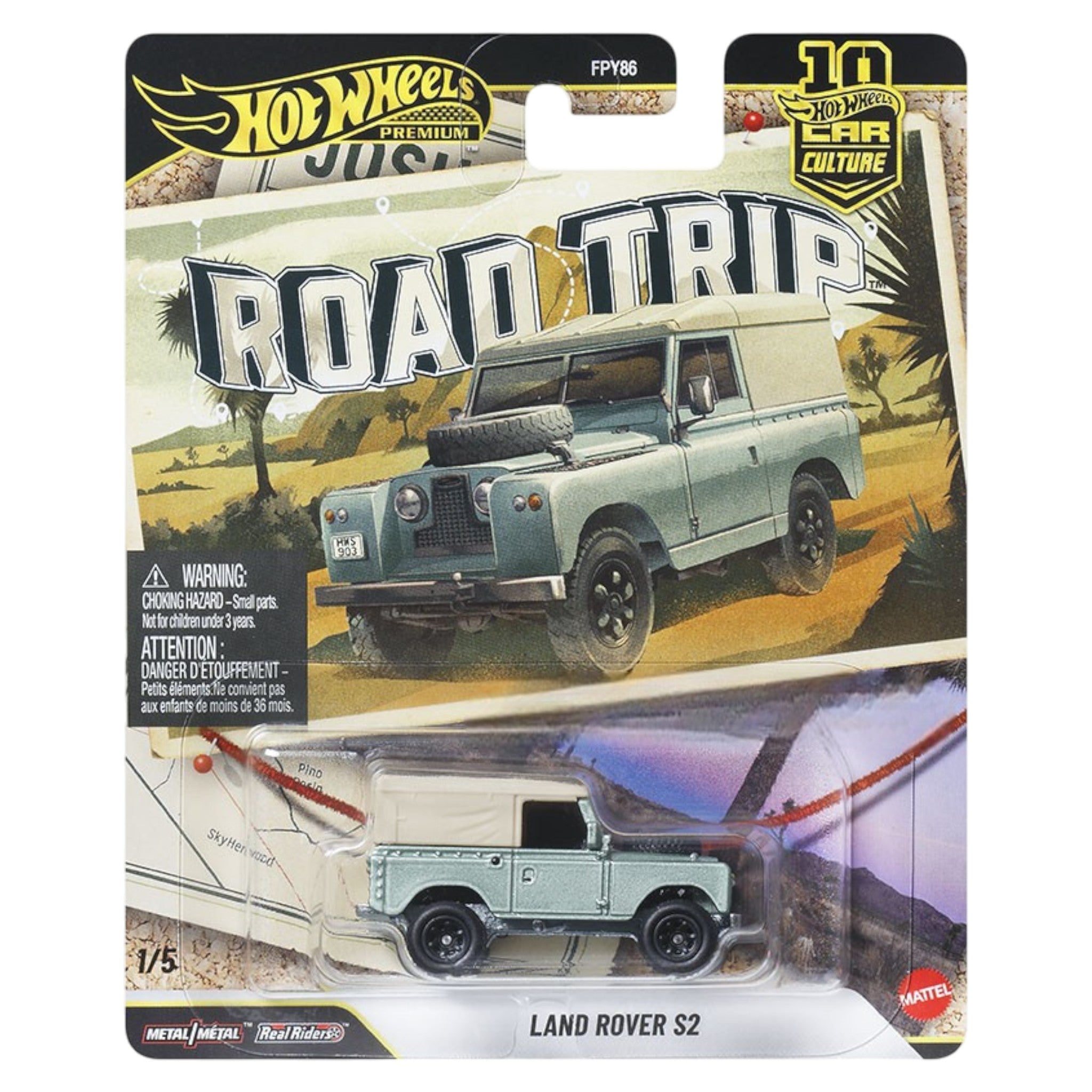 Hot Wheels 2026 - Pre-Order - Road Trip - Land Rover S2 - JKF06