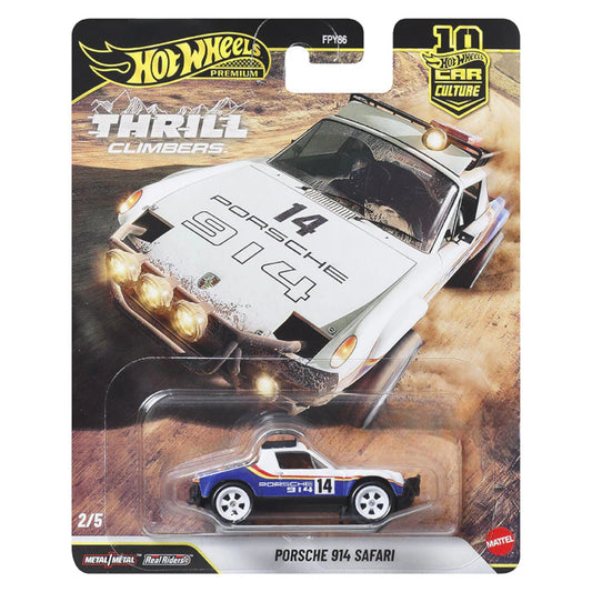 Hot Wheels 2026 - Pre-Order - Thrill Climbers - Porsche 914 Safari