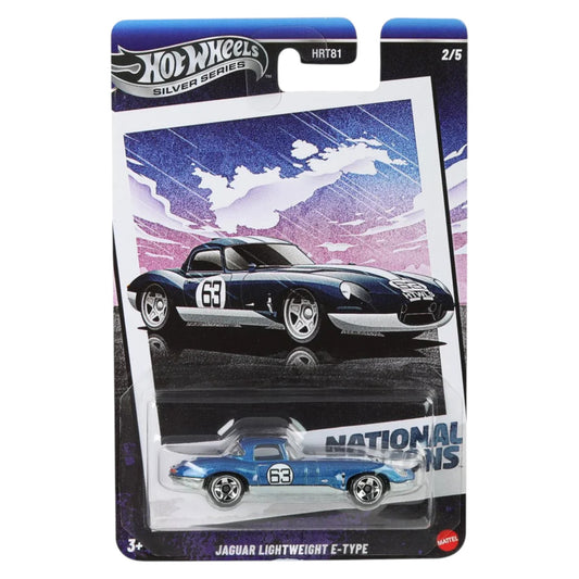 Hot Wheels 2025 - Pre-Order - National Icons - Jaguar Lightweight E-Type - JBY90