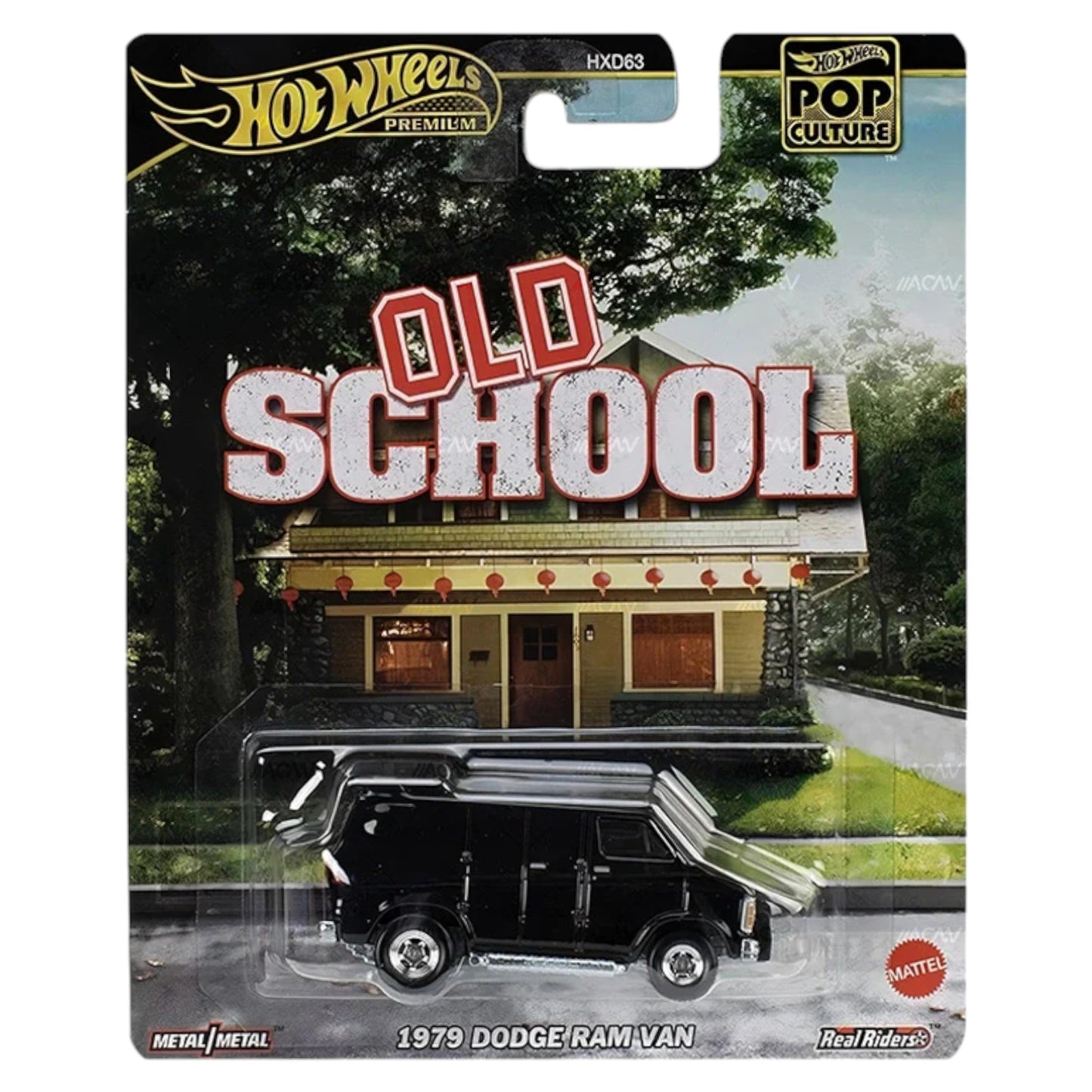 Hot Wheels 2025 - Pop-Culture - 1979 Dodge Ram Van - Old School - HVJ38