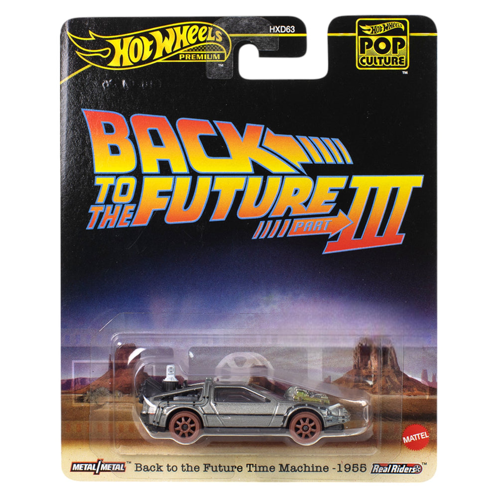 Hot Wheels 2025 - Pre-Order - Pop-Culture - Back to the Future Time Machine 1955 - JBL76