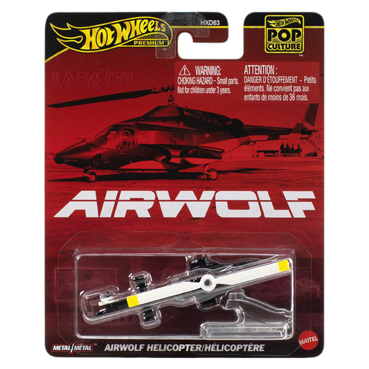 Hot Wheels 2025 - Pre-Order - Pop-Culture - Airwolf Helicopter - JBL56