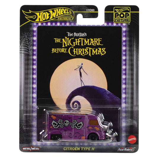 Hot Wheels 2025 - Pre-Order - Pop-Culture - Citroen Type H - Nightmare Before Christmas