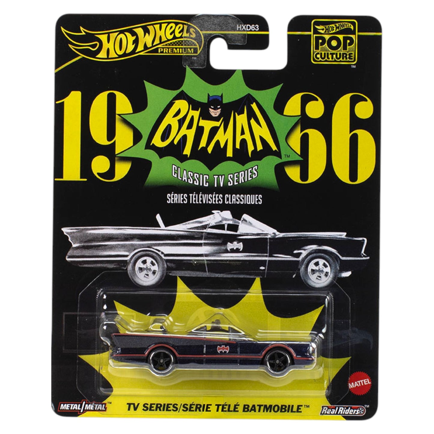 Hot Wheels 2025 - Pre-Order - Pop-Culture - TV Series Batmobile 1966