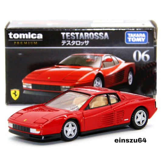 Tomica Premium - Ferrari Testarossa - No. 06 - Takara Tomy - 1:61 - OVP
