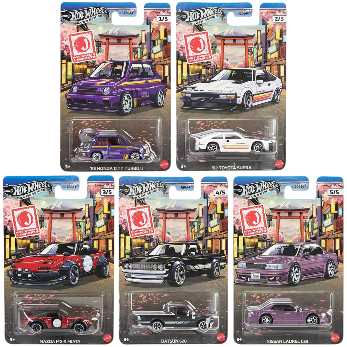 Hot Wheels 2027 - J-Imports Series Set - GDG44-976A