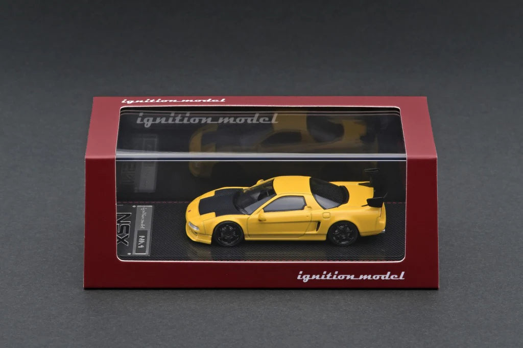 Ignition Model - Honda NSX (NA1) Matte Yellow - 1:64 - IG1945
