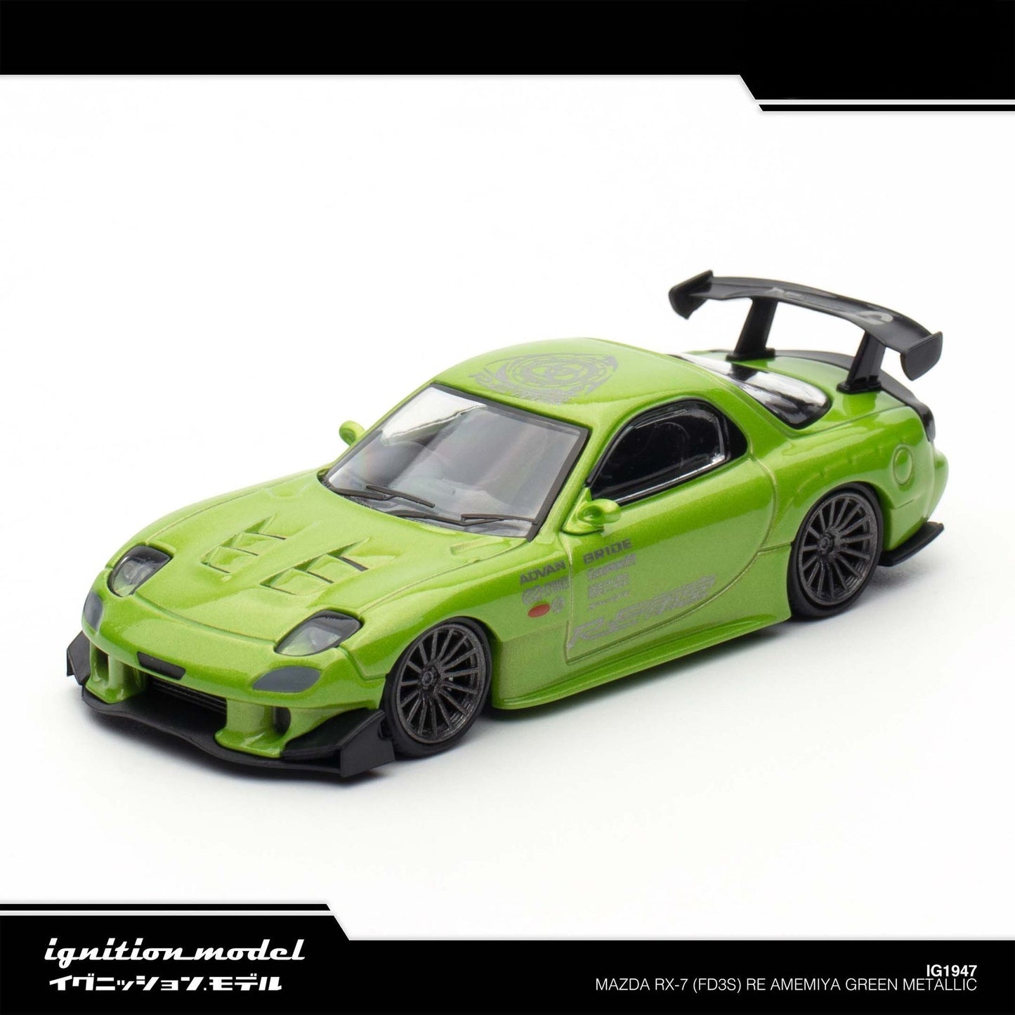Ignition - Pre-Order - Mazda RX-7 (FD3S) RE Amemiya Green Metallic - IG1947