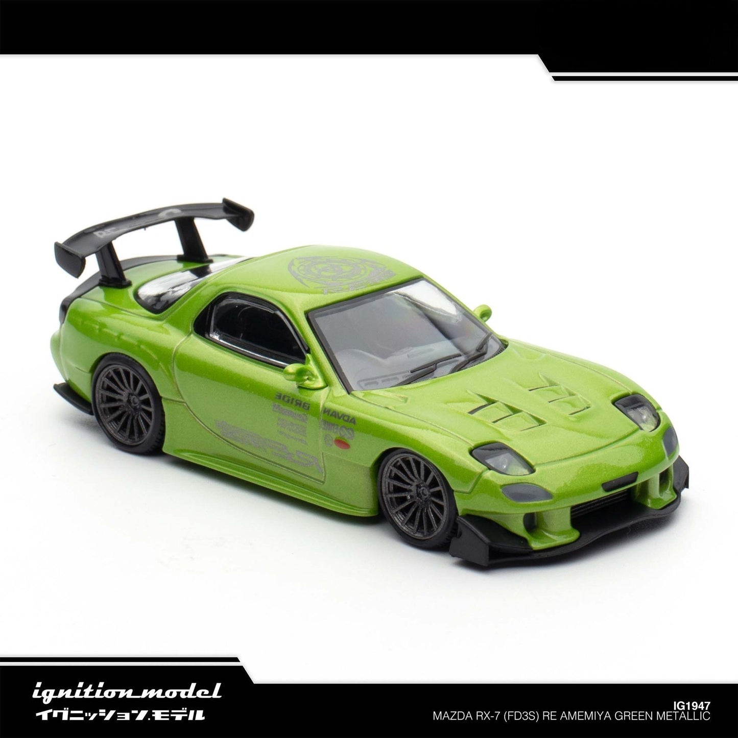 Ignition - Pre-Order - Mazda RX-7 (FD3S) RE Amemiya Green Metallic - IG1947