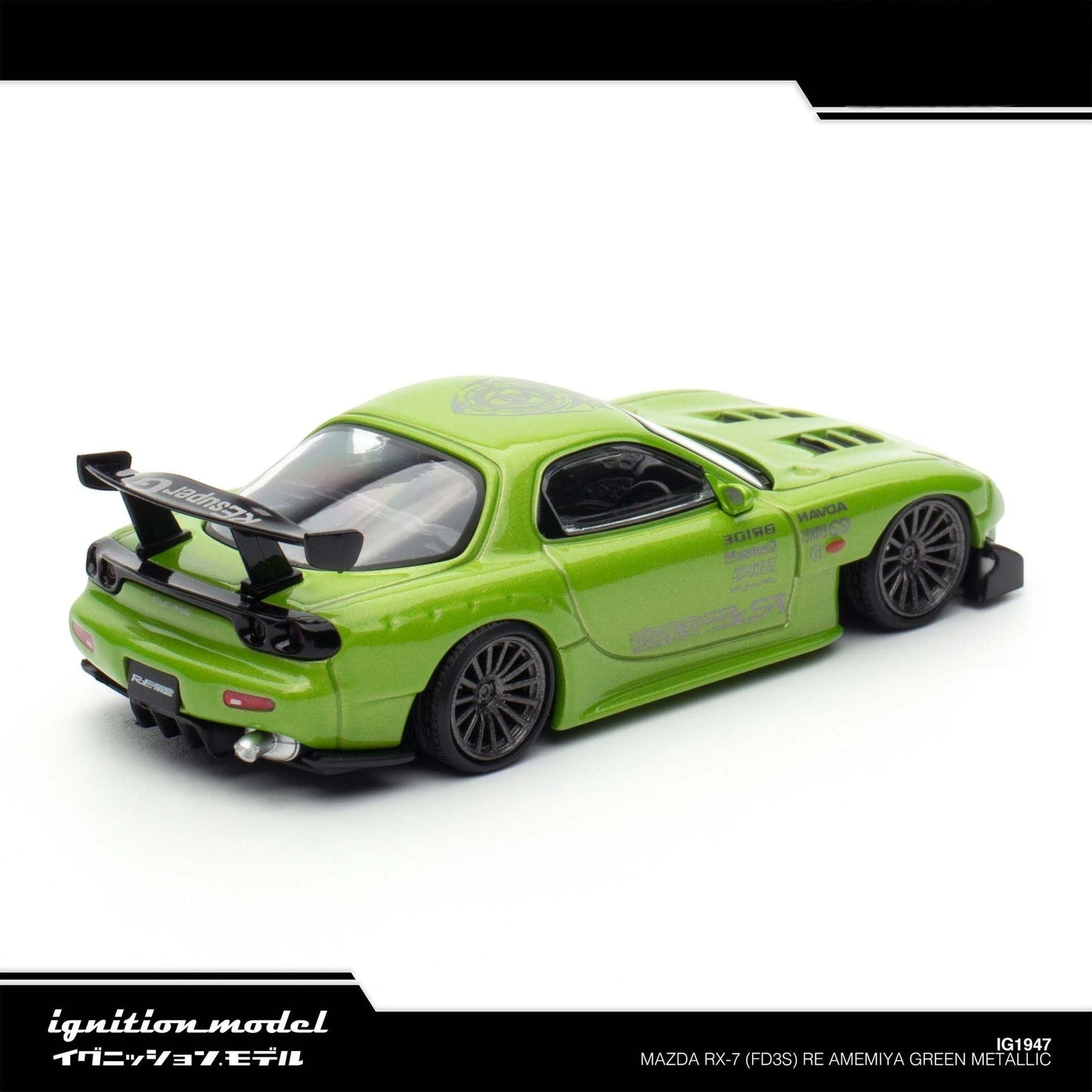 Ignition - Pre-Order - Mazda RX-7 (FD3S) RE Amemiya Green Metallic - IG1947