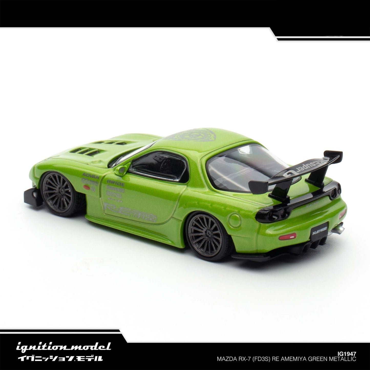 Ignition - Pre-Order - Mazda RX-7 (FD3S) RE Amemiya Green Metallic - IG1947