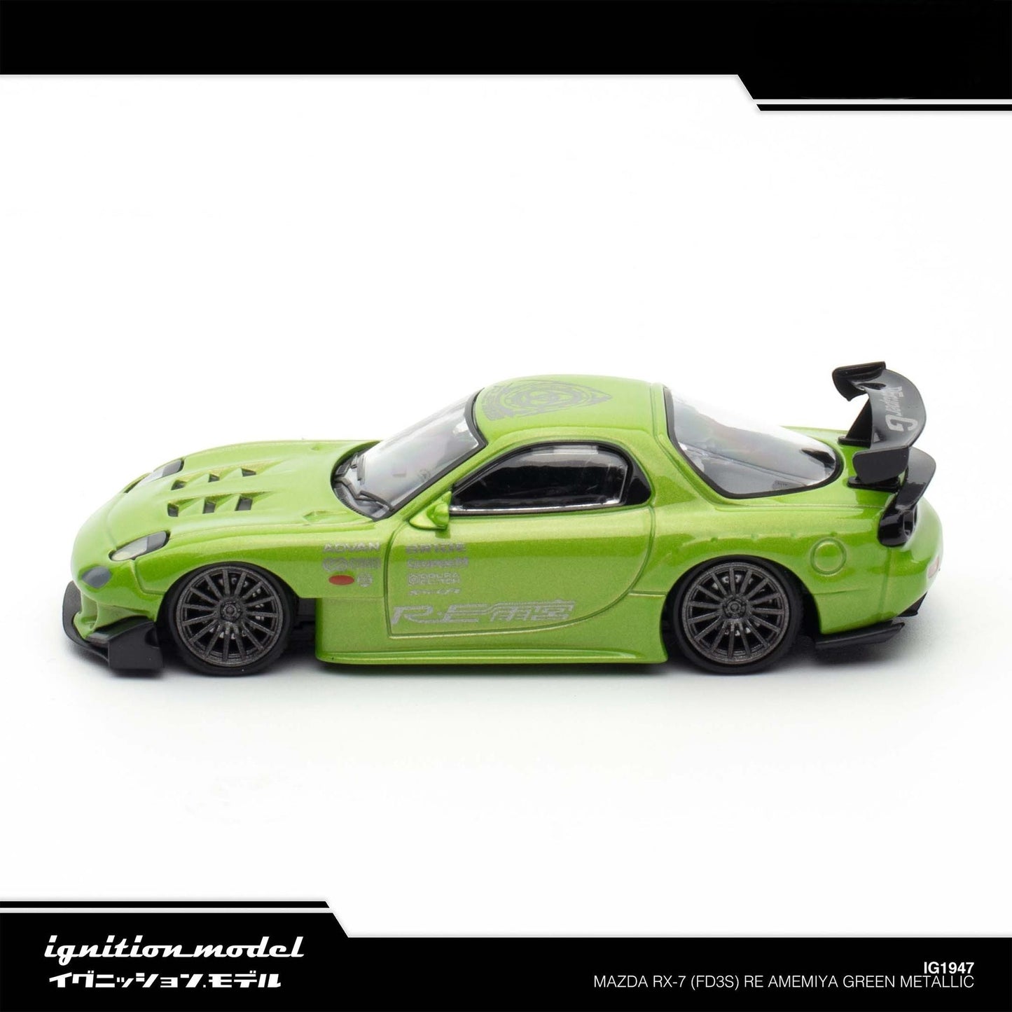 Ignition - Pre-Order - Mazda RX-7 (FD3S) RE Amemiya Green Metallic - IG1947