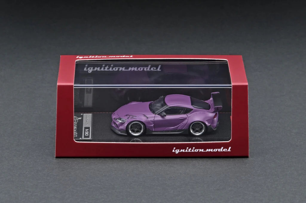Ignition Model - Toyota PANDEM Supra (A90) Matte Purple - 1:64 - IG2335