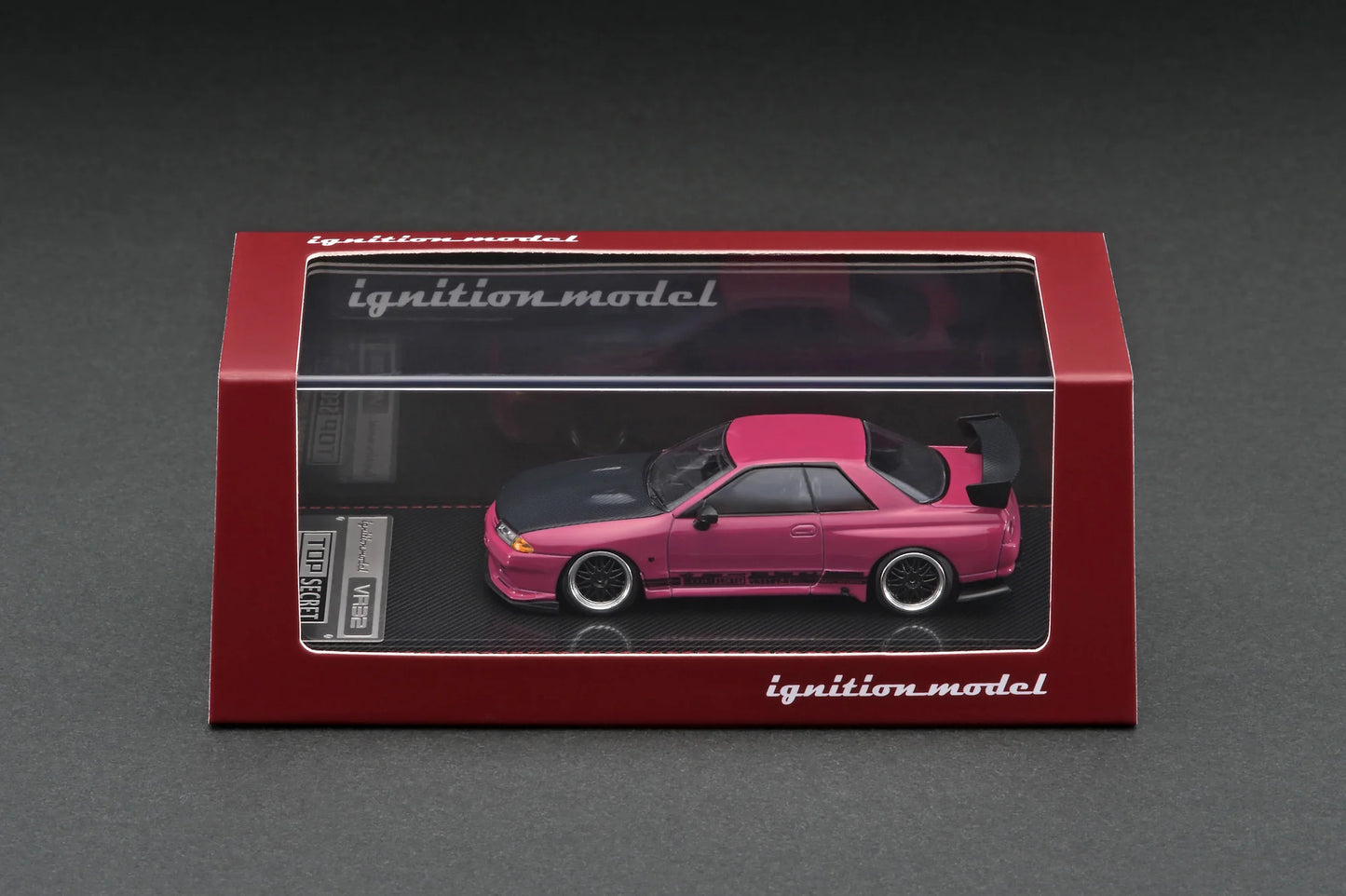 Ignition Model - Nissan GT-R (VR32) Top Secret, pink - 1:64 - IG2393
