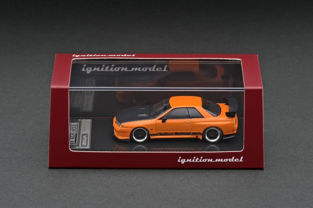 Ignition Model - Nissan GT-R (VR32) Top Secret, yellow/orange - 1:64 - IG2397