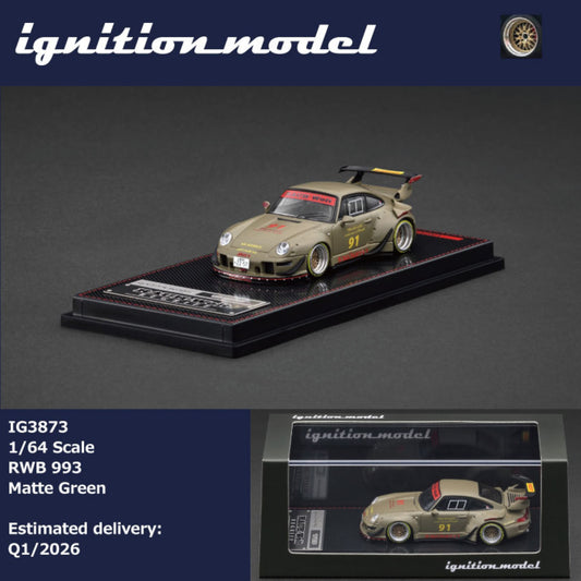 Ignition - Pre-Order - RWB 993 Matte Green - IG3873