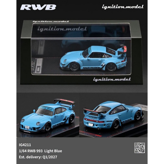 Ignition - Pre-Order - RWB 993 Light Blue - IG4211