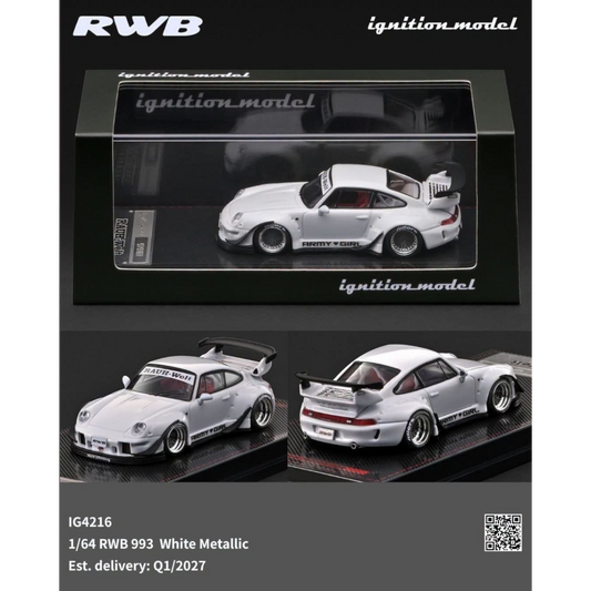 Ignition - Pre-Order - RWB 993 White Metallic - IG4216