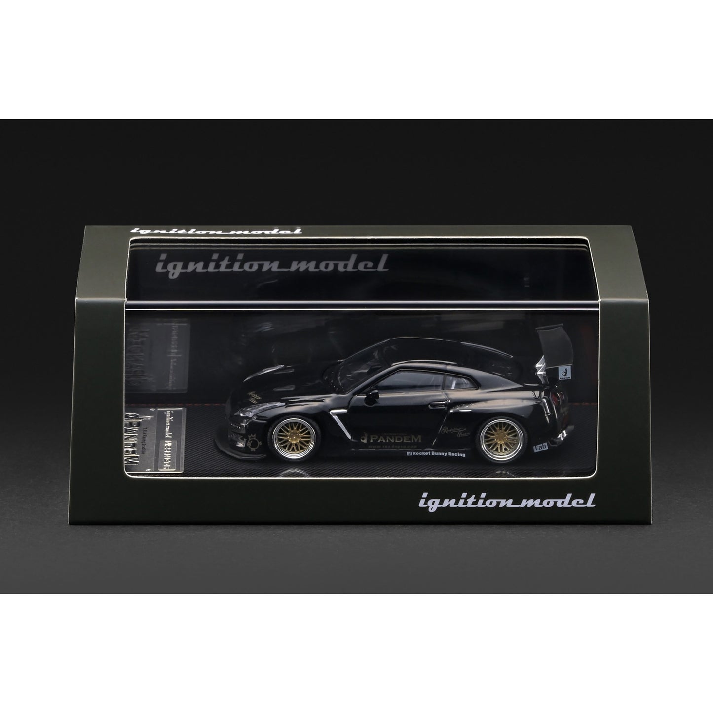 Ignition - Pre-Order - PANDEM R35 GT-R Black Metallic - IG4277