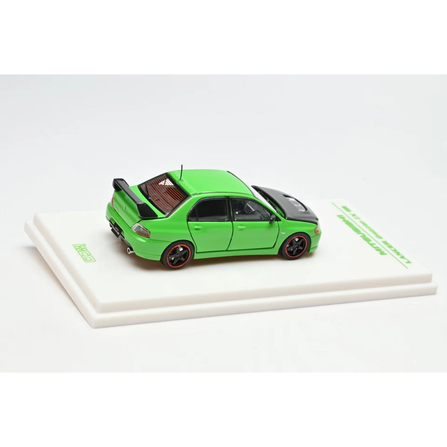 iHCM64 - Misubishi Lancer Evolution IX GSR, Green with Carbon Hood