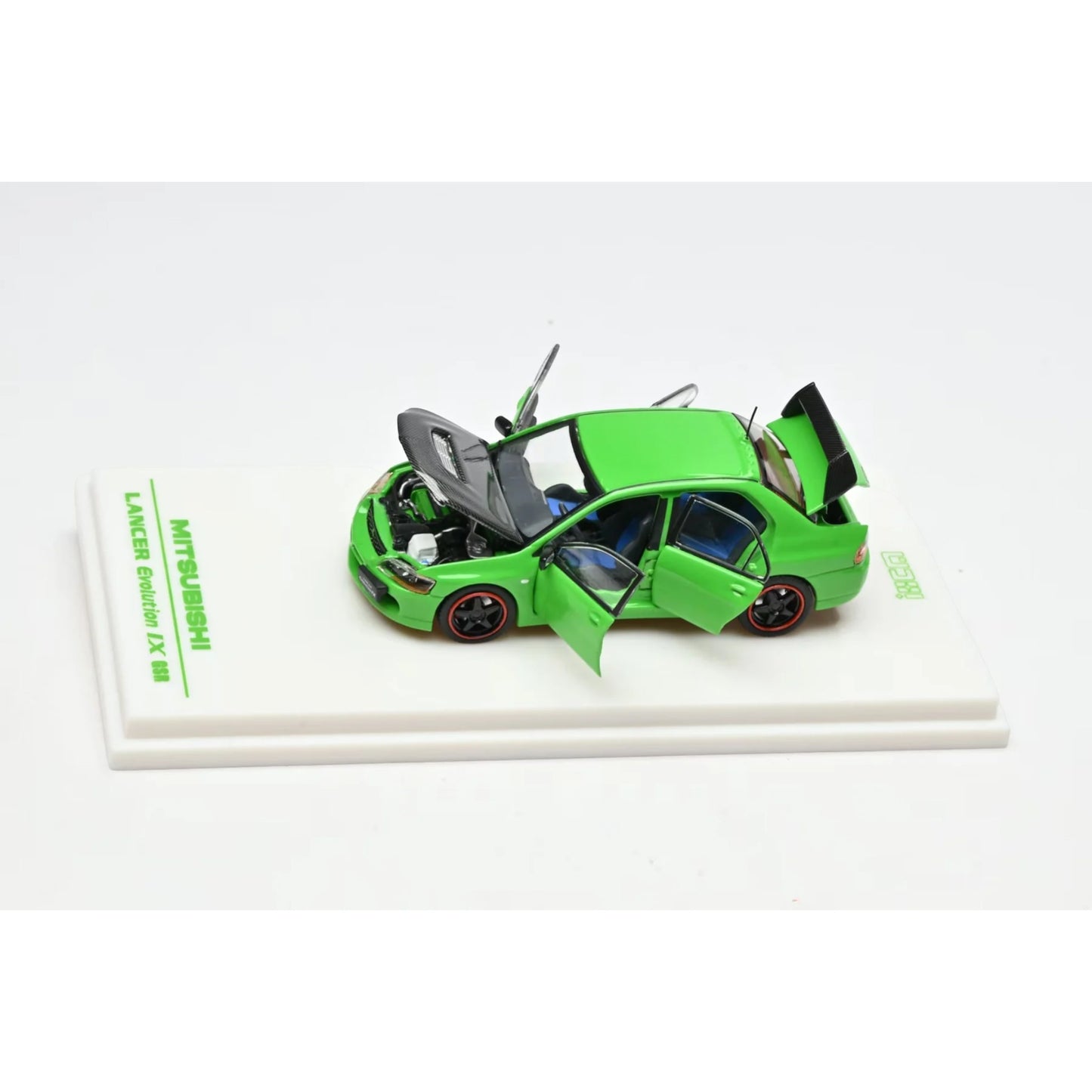 iHCM64 - Misubishi Lancer Evolution IX GSR, Green with Carbon Hood