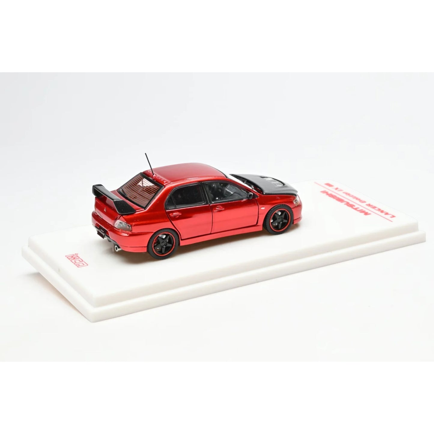 iHCM64 - Misubishi Lancer Evolution IX GSR, Red with Carbon Hood