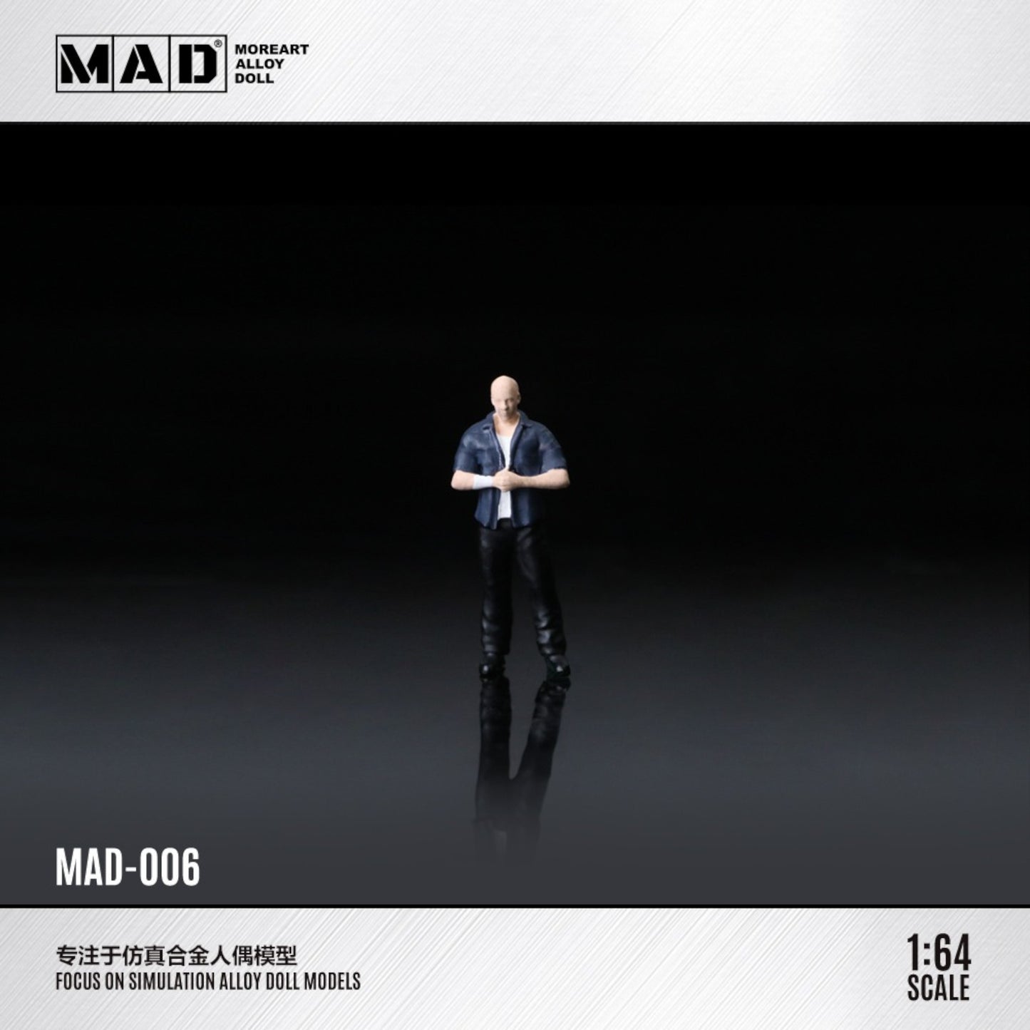 MAD Figures - Pre-Order - Fast & Furious Dominic Toretto & Han Lue Figurenset - MAD004 - MAD006