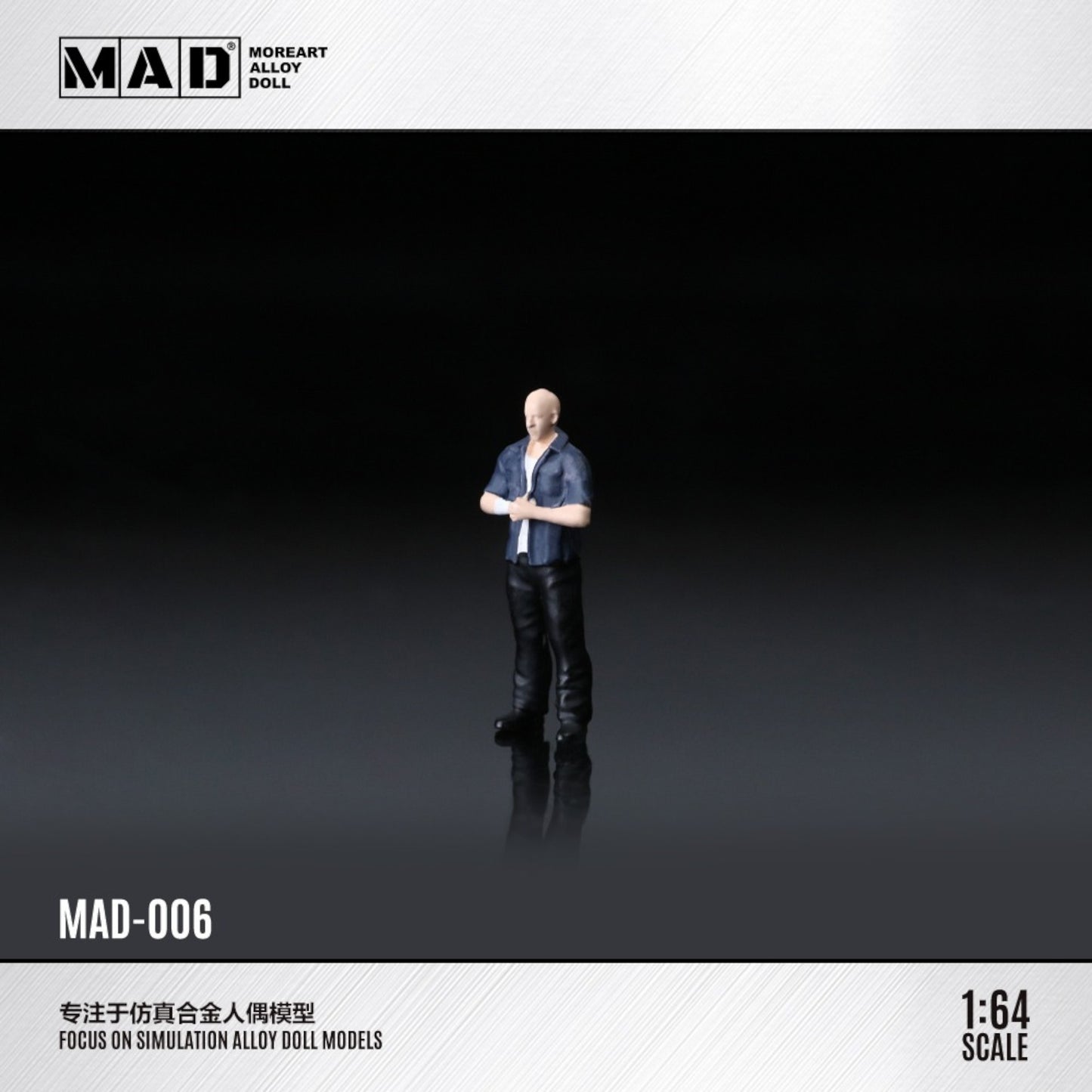 MAD Figures - Pre-Order - Fast & Furious Dominic Toretto & Han Lue Figurenset - MAD004 - MAD006