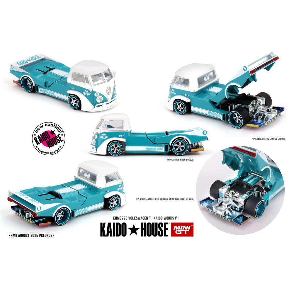 Mini GT Kaido House - Pre-Order - Volkswagen T1 Kaido Works V1 - KHMG220