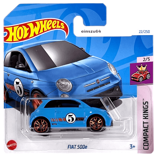 Hot Wheels 2024 - Fiat 500e - Compact Kings 2/5 - HTD03 - 22/250