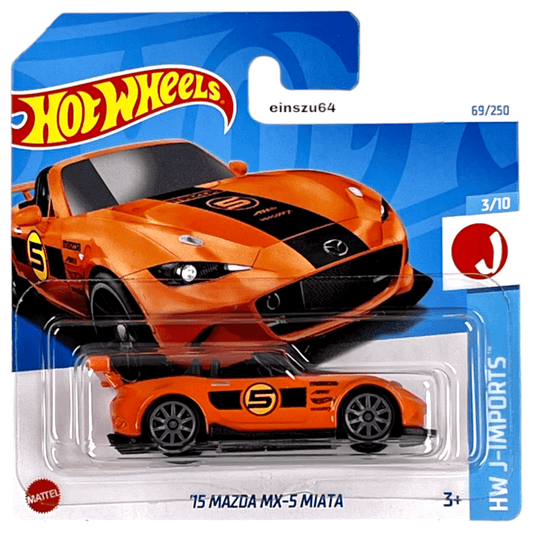 Hot Wheels 2024 - ´15 Mazda MX-5 Miata - J-Imports 3/10 - HTD22 - 69/250