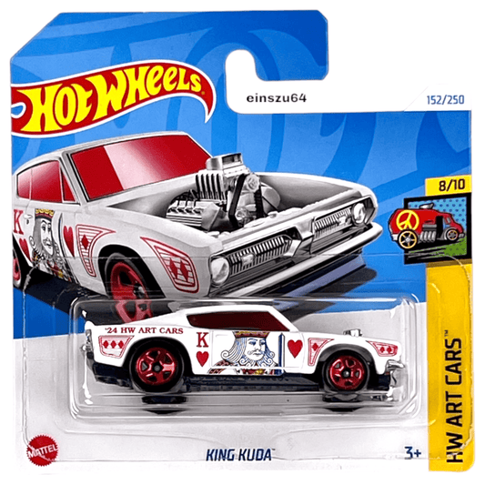 Hot Wheels 2024 - King Kuda - Art Cars 8/10 - HTB77 - 152/250
