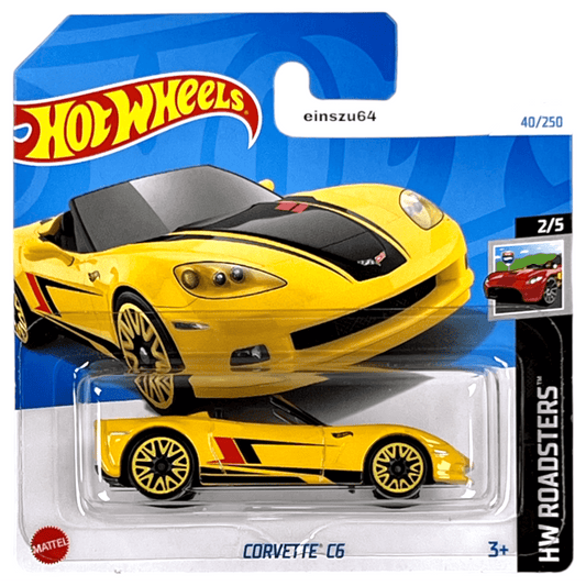 Hot Wheels 2024 - Chevrolet Corvette C6 - Roadsters 2/5 - HTD20 - 40/250
