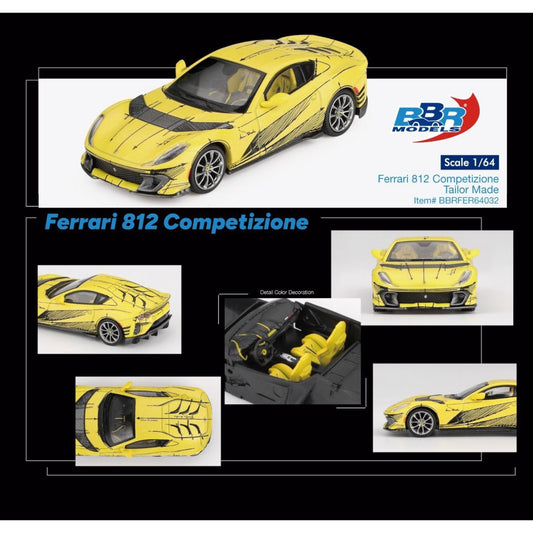 BBR - Pre-Order - Ferrari 812 Competizione Tailor Made - BBRFER64032