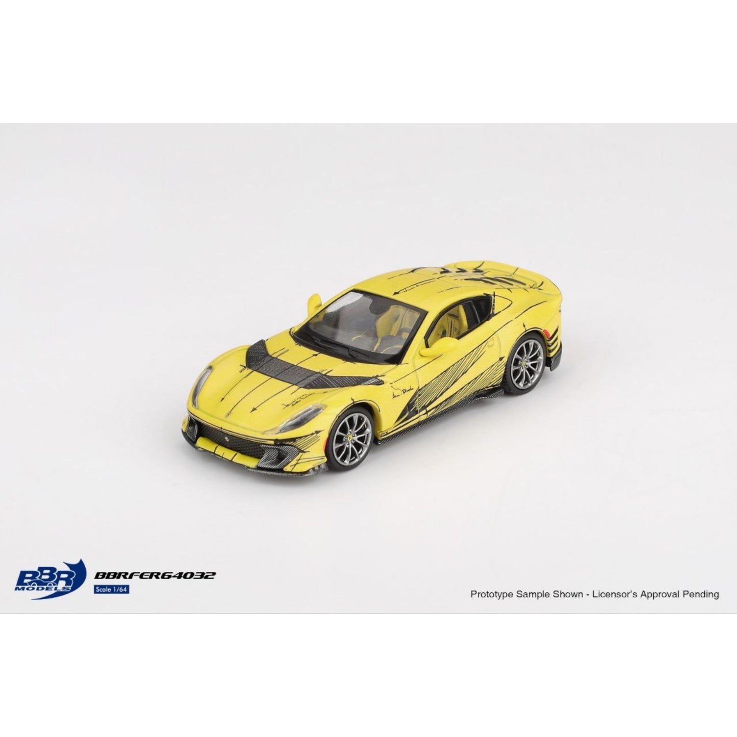 BBR - Pre-Order - Ferrari 812 Competizione Tailor Made - BBRFER64032