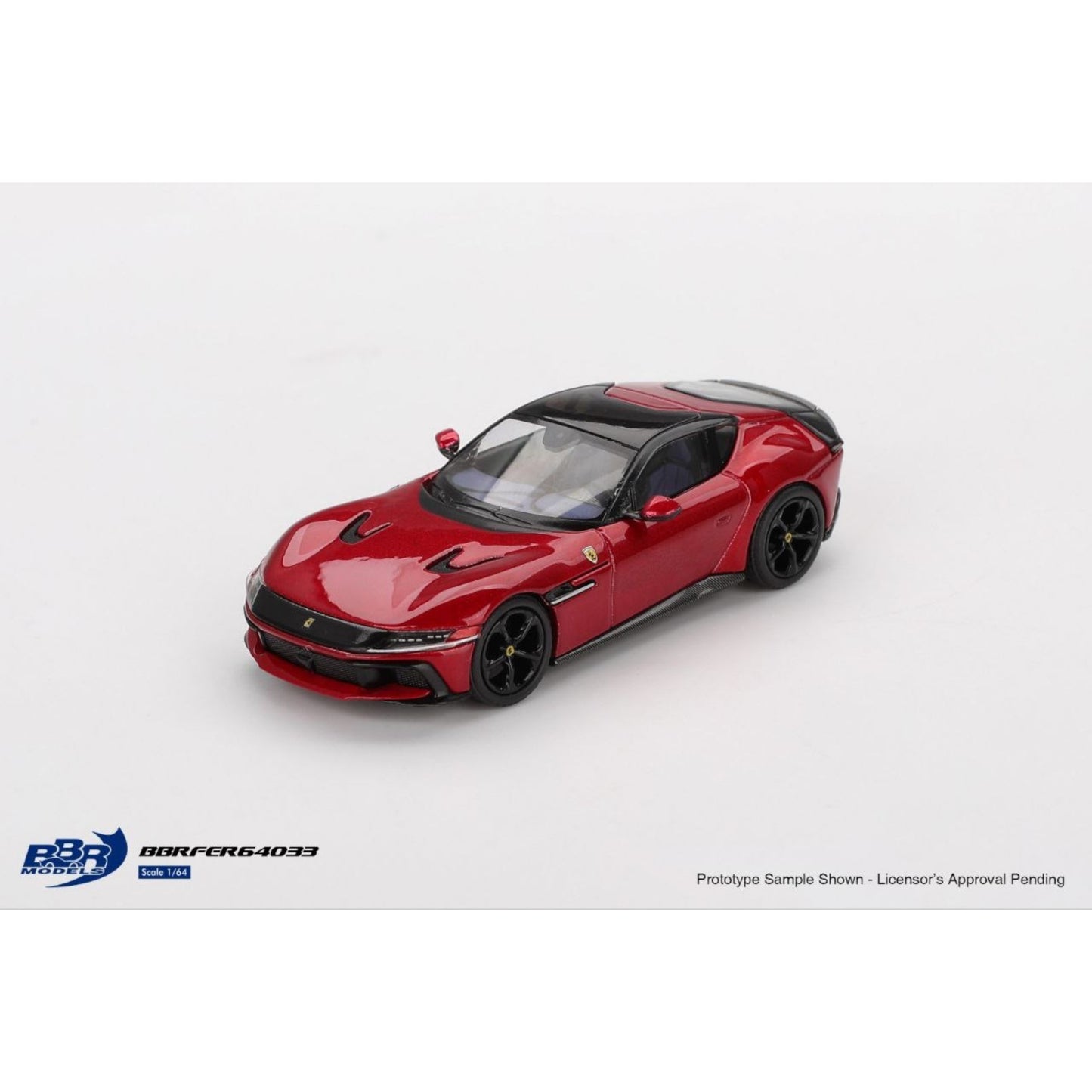 BBR - Pre-Order - Ferrari 12 Cilindri Rosso Imola - BBRFER64033
