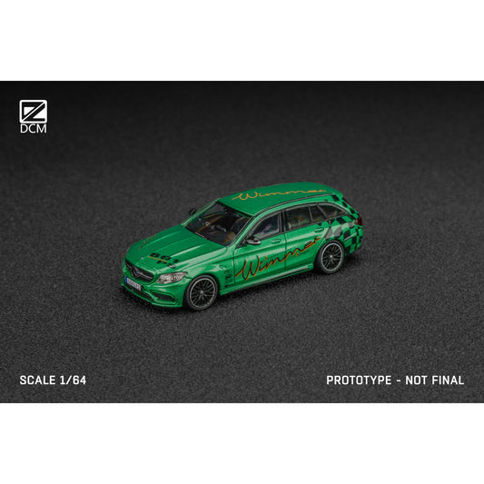 Pre-Order bis 23.08.2025 - DCM Models - C63S AMG S205, Wagon, Green